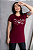 T-shirt Long Line - Vinho - Professora - Gratidão e Conforto - P - Imagem 1