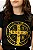 Camiseta Feminina Medalha De São Bento Preto Medalha São Bento P - Imagem 2