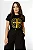 Camiseta Feminina Medalha De São Bento Preto Medalha São Bento P - Imagem 3