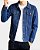 Jaqueta Jeans Azul Masculina  Casaco de Frio - Imagem 5