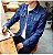 Jaqueta Jeans Azul Masculina  Casaco de Frio - Imagem 1