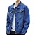 Jaqueta Jeans Azul Masculina  Casaco de Frio - Imagem 3
