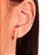 Brinco Banhado ouro 8k Ear Hook Micro Zircônia - Imagem 2