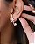 Brinco Banhado ouro 18k Ear Hook Pérola - Imagem 2