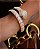 Bracelete Banhado ouro 18k Cobra Cravejada - Imagem 1