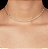 Choker Banhado Ouro 18k Baiano - Imagem 2