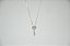 COLAR PRATA 925 CHAVE FLOR COM CRISTAL - Imagem 2