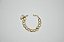 PULSEIRA  FOLHEADA OURO 18K ELOS FORMATO CONCHA - Imagem 1