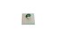 ANEL FOLHEADO OURO 18K CRAVEJADO COM ZIRCÔNIA VERDE ESMERALDA COM CANETA DE RODIO NEGRO - Imagem 5