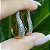 BRINCO FOLHEADO OURO 18K  ARGOLA CRAVEJADA COM ZIRCÔNIA BRANCA - Imagem 9