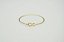 PULSEIRA FOLHEADA OURO 18K BRACELETE INFINITO - Imagem 3
