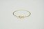 PULSEIRA FOLHEADA OURO 18K BRACELETE INFINITO - Imagem 3