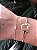 Pulseira Folheda Ouro 18K Bracelete Mickey Com Correntinha - Imagem 2