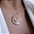 Colar Banhado ouro 18k mandala Espirito Santo - Imagem 1
