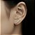 BRINCO FOLHEADO OURO 18K LOVE - Imagem 2