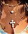COLAR FOLHEADO OURO 18K PEROLA - Imagem 2