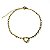 COLAR CHOKER FOLHEADO OURO 18K CARTIER CORAÇÃO - Imagem 1