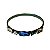 Bracelete Folheado Rodio Negro Aro Com Pedras - Imagem 1