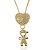 COLAR FOLHEADO OURO18K MENINO - Imagem 1