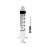 Seringa 05Ml Luer Lock c/ agulha 25 X 0,70 22 G1 "1" unidade - Sr - Imagem 1