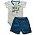 Conjunto Anjos Baby - Body Manga Curta e Short - Classic Surf - Imagem 2