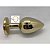 PLUG ANAL DE AÇO DOURADO COM JOIA P M G INICIANTE AVANÇADO - Imagem 2