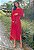 Vestido Gestante Amamentação Isadora Vermelho - Imagem 3