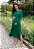 Vestido Gestante Amamentação Isadora Verde - Imagem 1