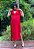Vestido Gestante Amamentação Betina Vermelho - Imagem 2