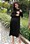 Vestido Gestante Amamentação Isadora Preto - Imagem 2