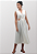 Vestido Gestante Amamentação Recortes Tagi Off-White - Imagem 3