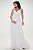 Vestido Gestante De Alças Clara Off-White - Imagem 1