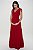 Vestido Gestante Amamentação Bella Vermelho - Imagem 6