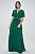 Vestido Gestante Amamentação Recortes Mileni Verde - Imagem 8
