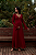 Vestido Gestante Canelado Carlotta Marsala - Imagem 3