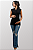 Blusa Gestante Amamentação Luiza Preto - Imagem 2