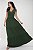 Vestido Gestante Amamentação Bella Verde Oliva - Imagem 5