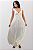 Vestido Gestante Amamentação Carol Off-White - Imagem 5