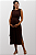 Vestido Gestante Amamentação Betina Marrom - Imagem 1