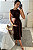 Vestido Gestante Amamentação Betina Marrom - Imagem 3