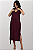 Vestido Gestante Amamentação Betina Vinho - Imagem 3