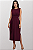 Vestido Gestante Amamentação Betina Vinho - Imagem 5