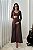 Vestido Gestante Estiloso Carlotta Marrom - Imagem 4