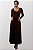 Vestido Gestante Estiloso Carlotta Marrom - Imagem 7