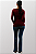 Blusa Gestante Decote Assimetrico Raquel Vinho - Imagem 5