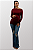 Blusa Gestante Decote Assimetrico Raquel Vinho - Imagem 4