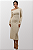 Vestido Gestante Poliamida Texturizada Martina Creme - Imagem 6