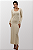 Vestido Gestante Poliamida Texturizada Cloe Creme - Imagem 7