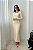 Vestido Gestante Poliamida Texturizada Cloe Creme - Imagem 6