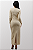 Vestido Gestante Poliamida Texturizada Cloe Creme - Imagem 4